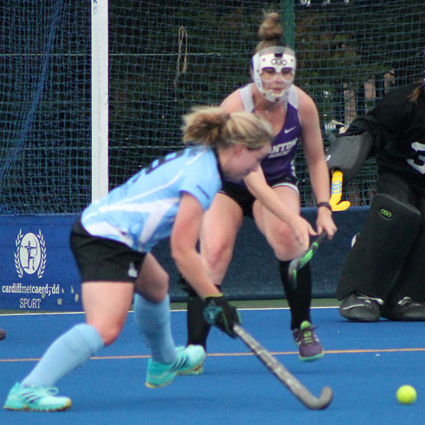 hockey match during sports tour